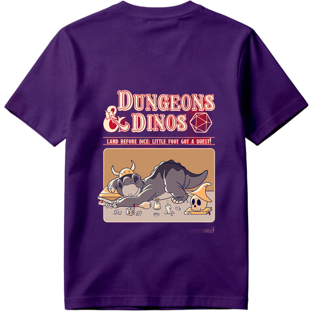 Dungeons & Dinos: Little Foot's Quest - Tee