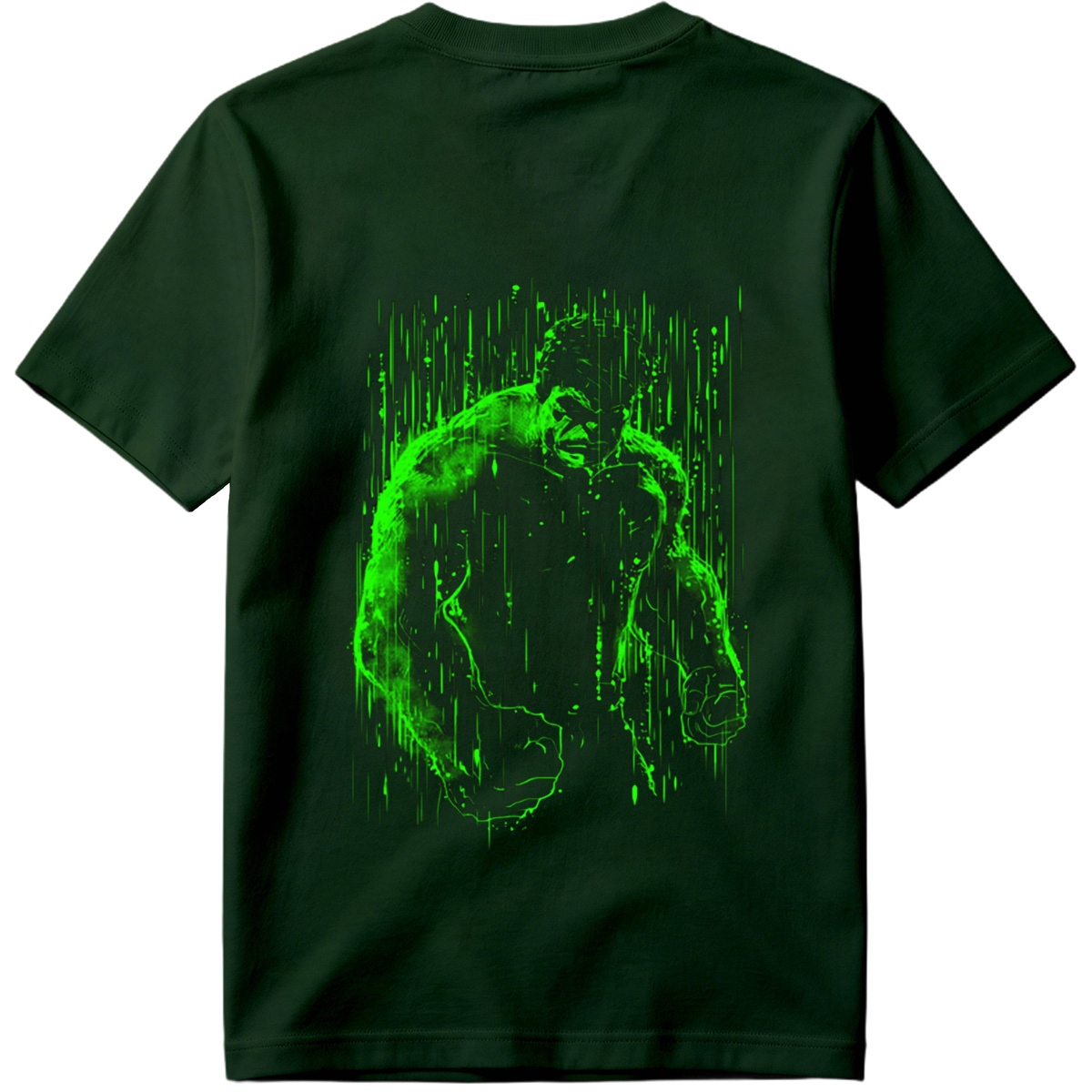 Hulk in Matrix Style - Tee