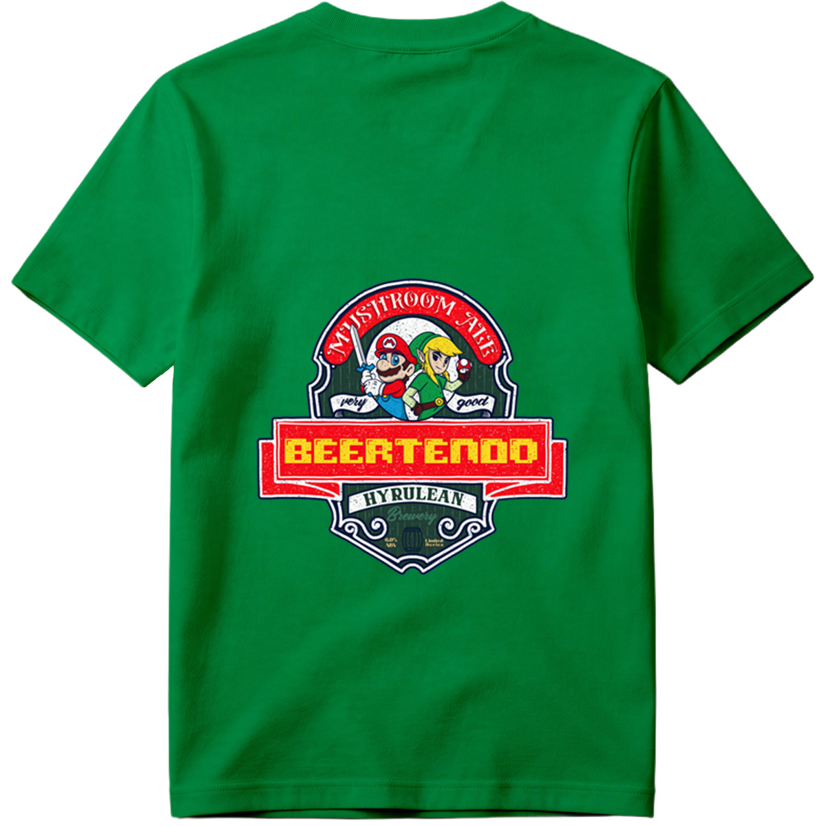 Beertendo: Mario & Link Mushroom Ale - Tee