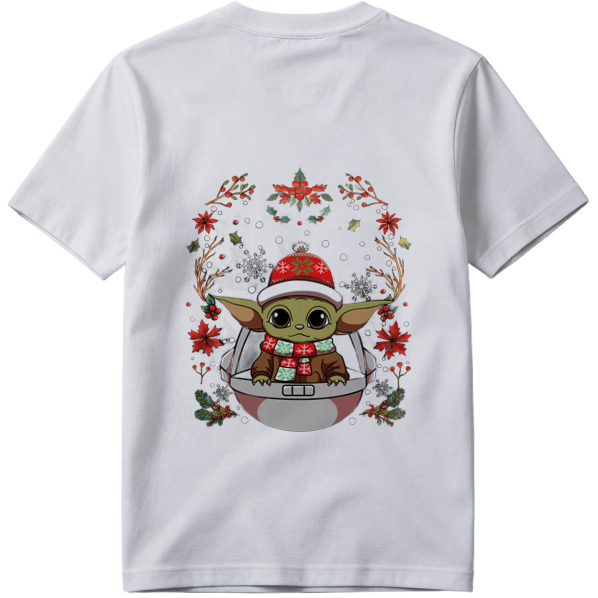 Baby Yoda Christmas Design - Tee
