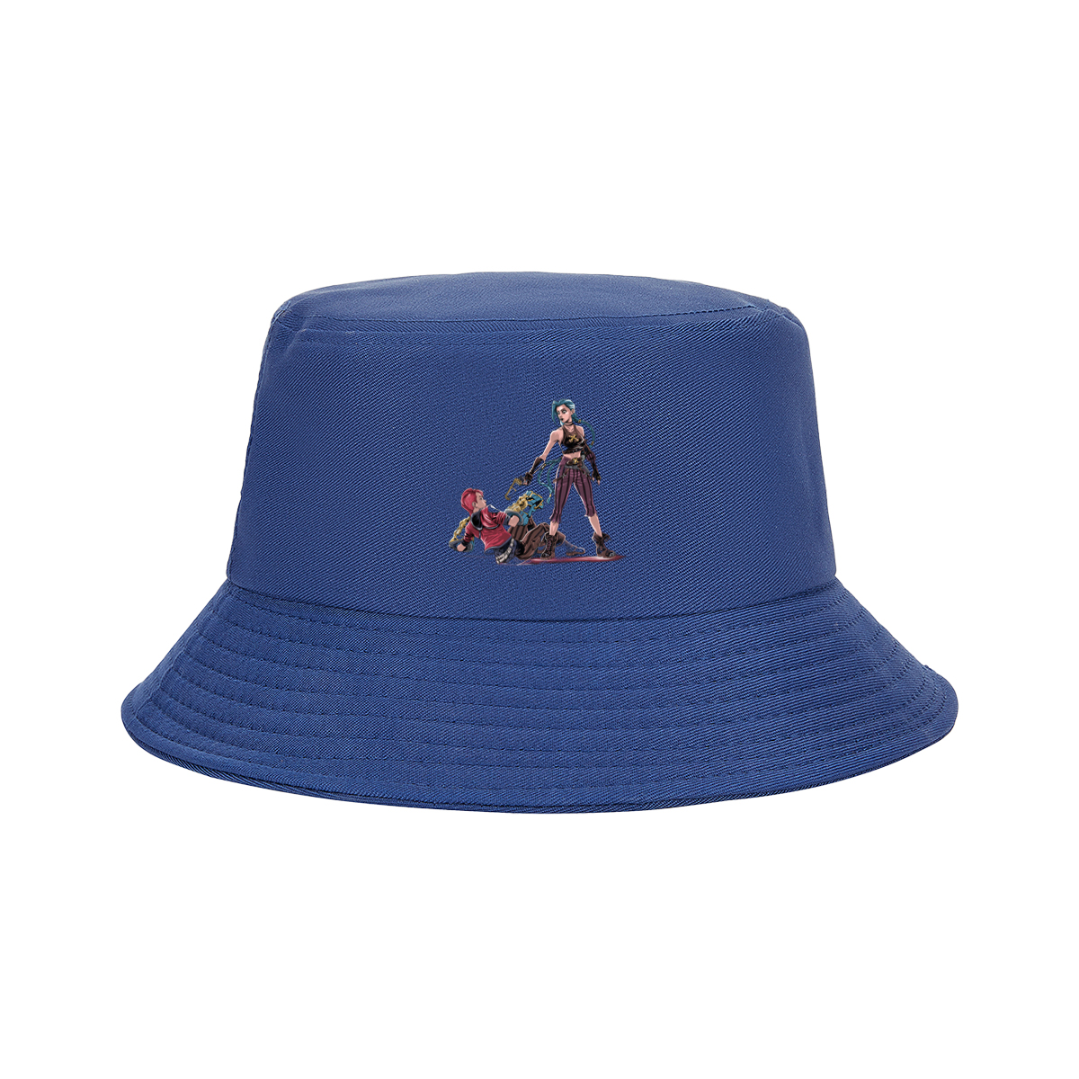 Jinx and Vi from League of Legends - Fisherman's Hat