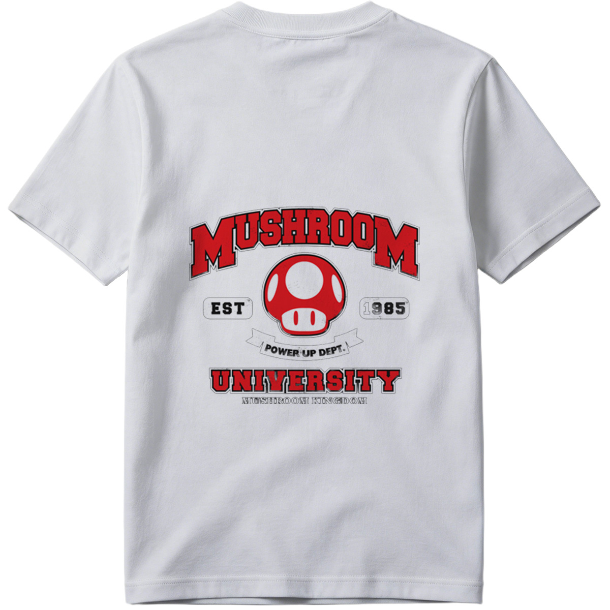 Mushroom University: Power Up Dept. - Mario Mushroom Kingdom - Tee