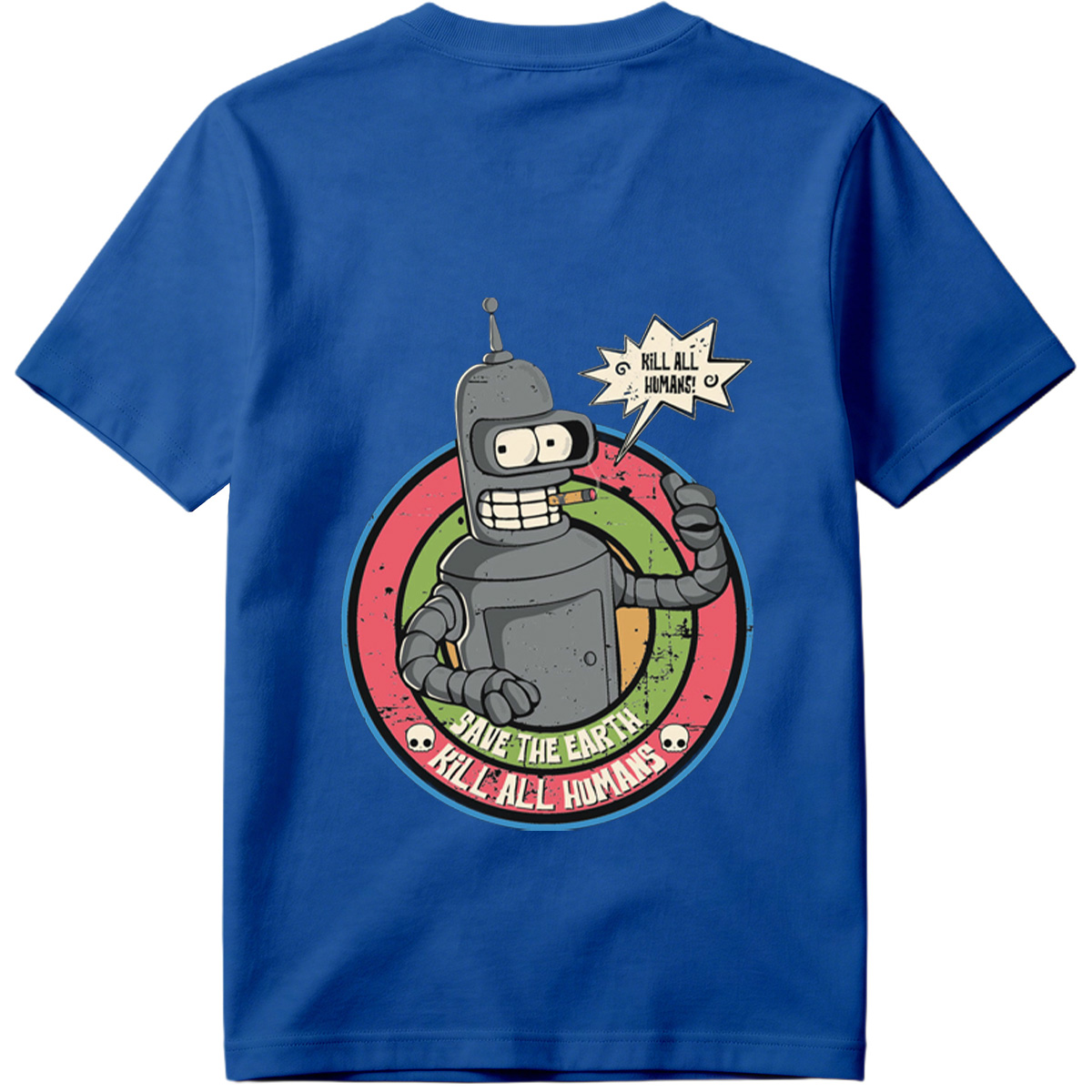 Futurama Bender: Save the Earth, Kill All Humans - Tee
