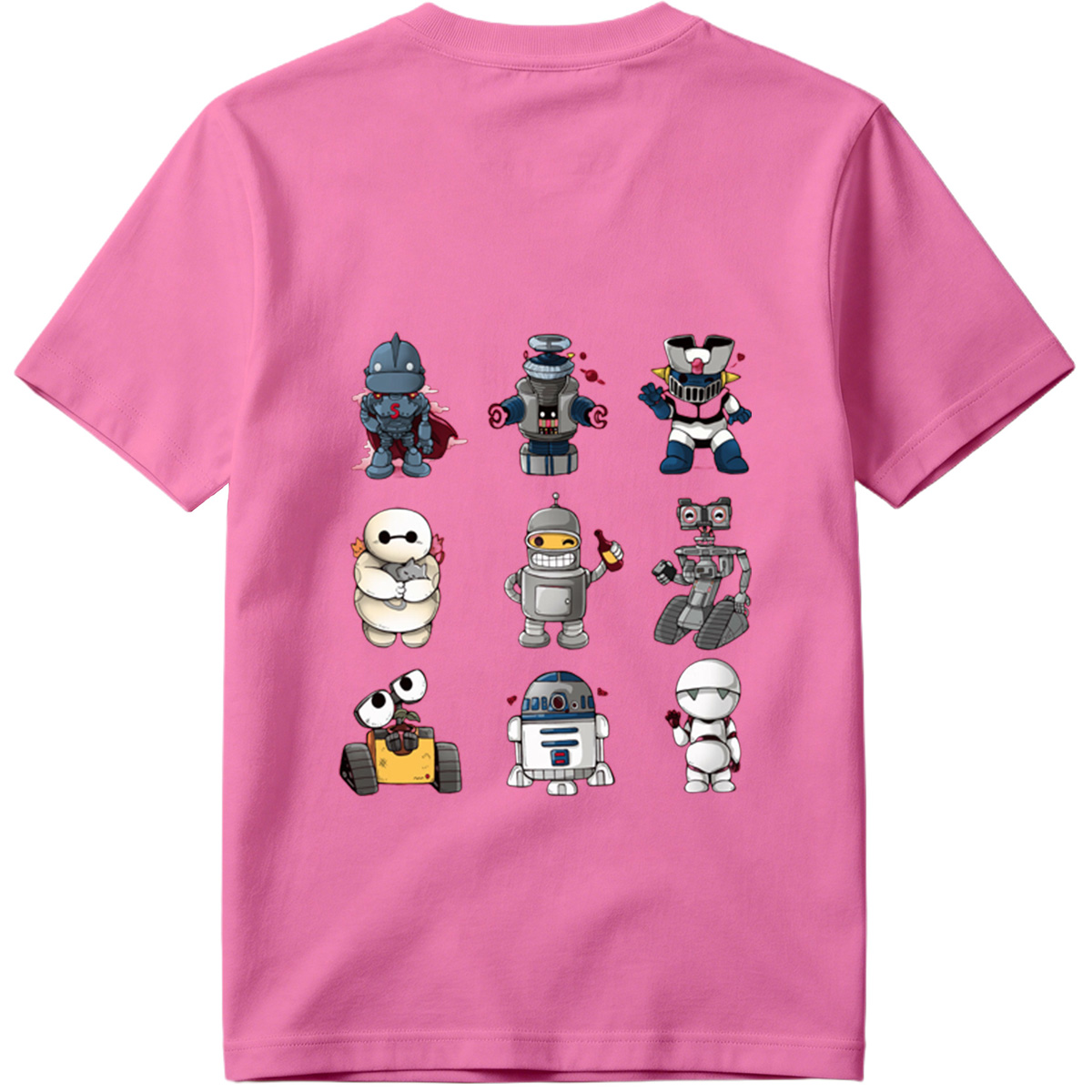 Cute Robot Characters Collection - Tee