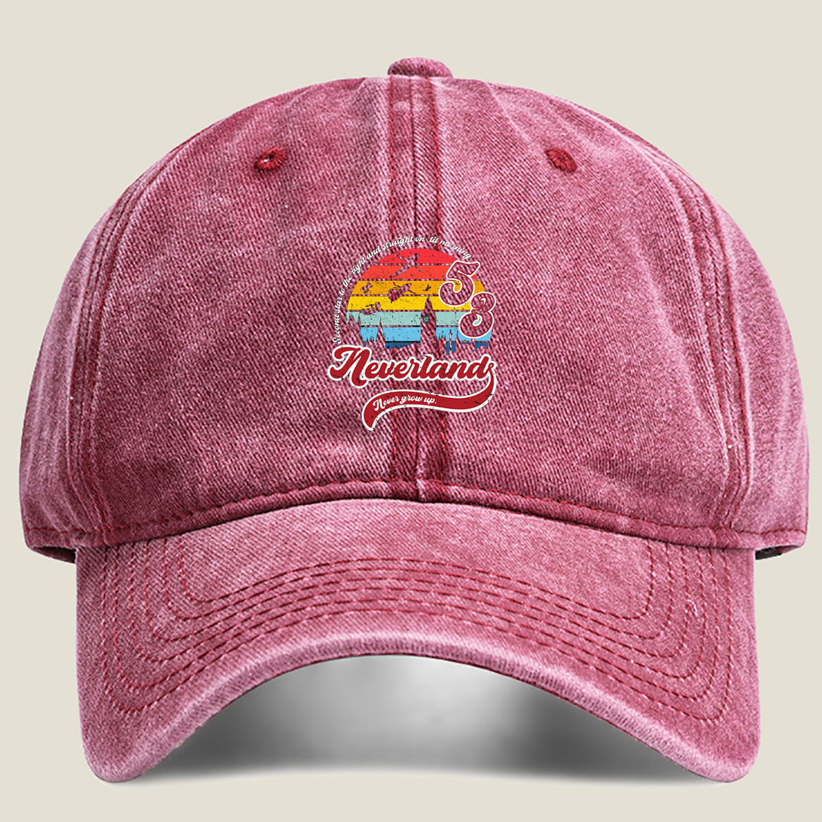 Peter Pan: Neverland 53 - Washed Denim - Baseball Cap