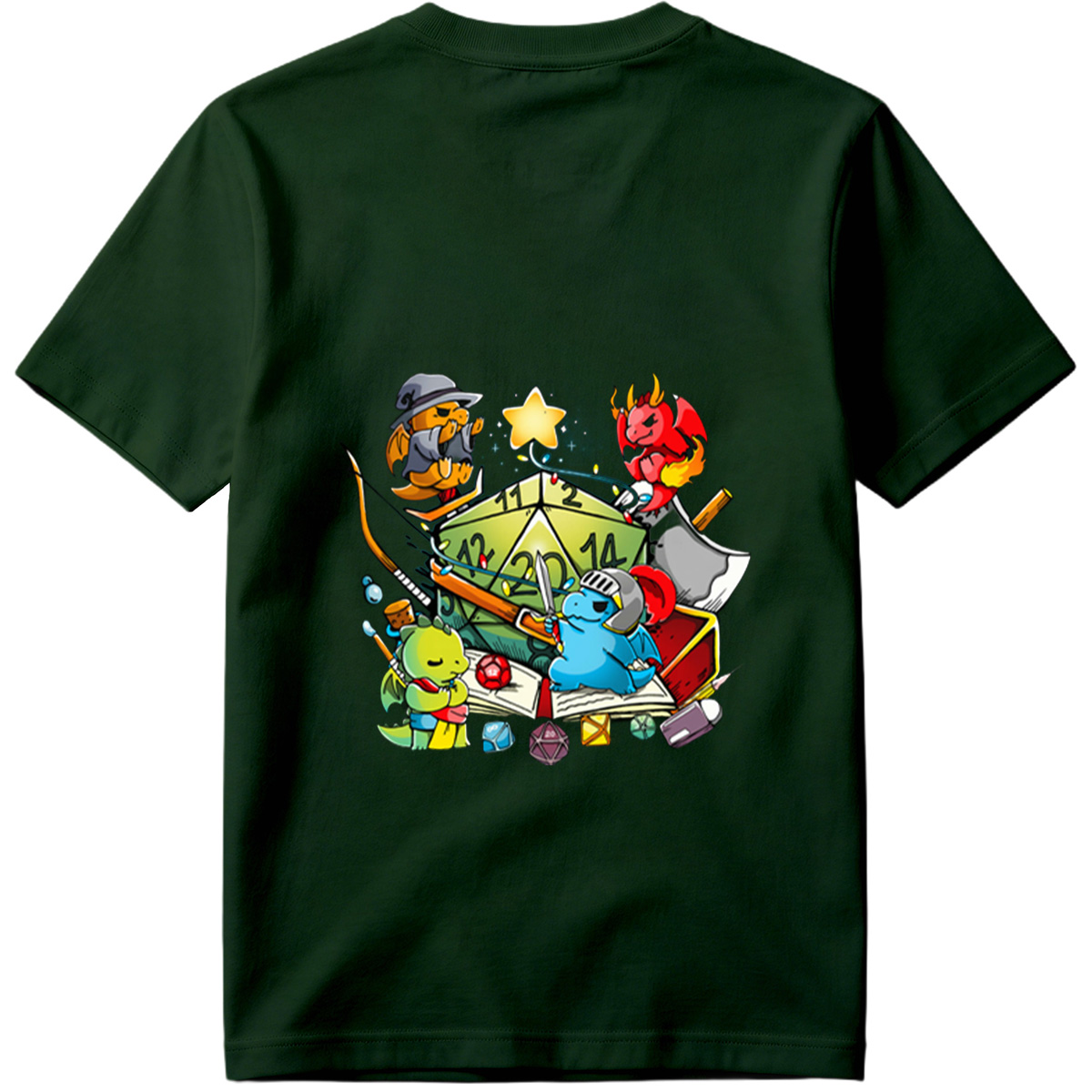 D&D: Dragon, Duck, and D20 Adventure - Tee