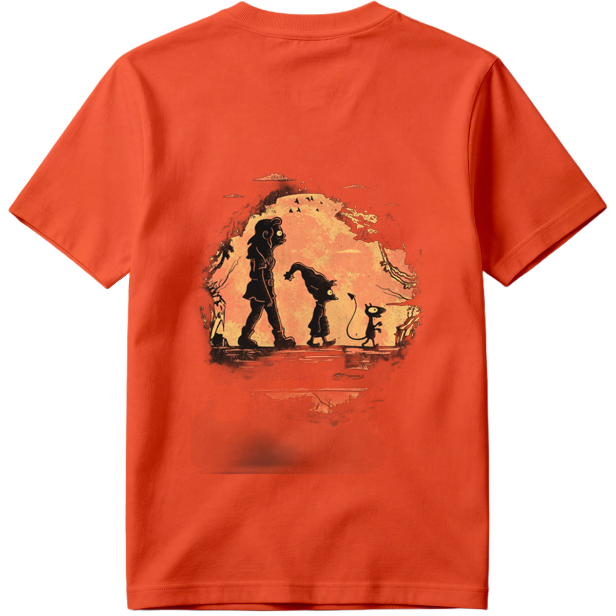 Coraline and the Other Mother with Cat - Tee