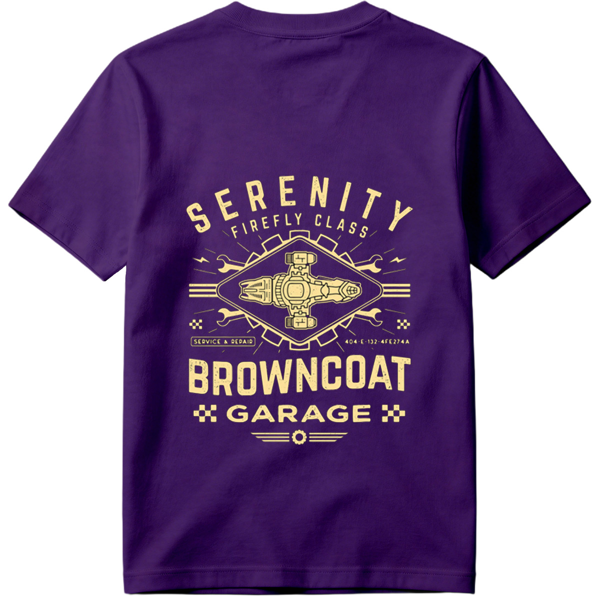 Serenity Firefly Class Browncoat Garage - Tee