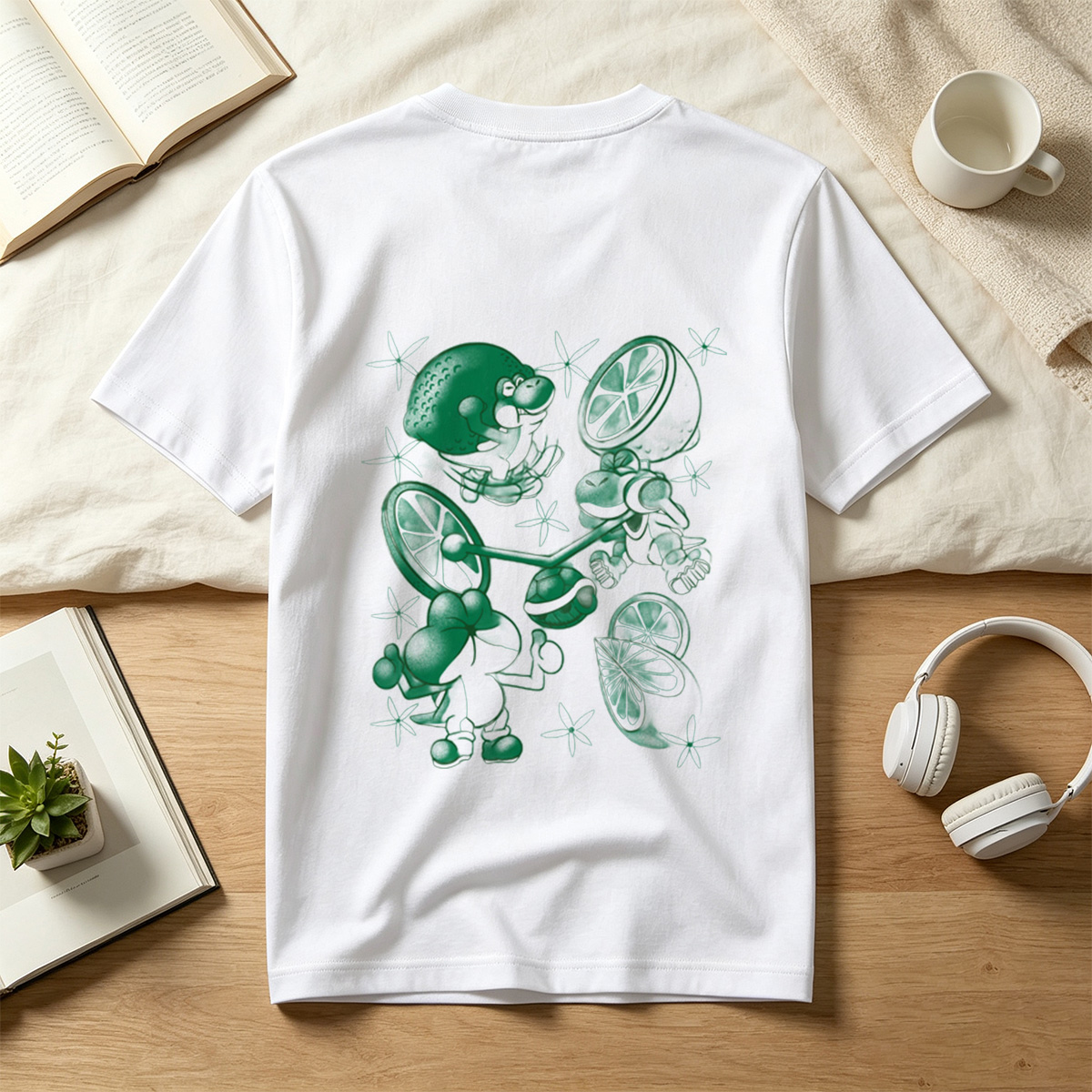 Yoshi and Lime Adventure - Tee
