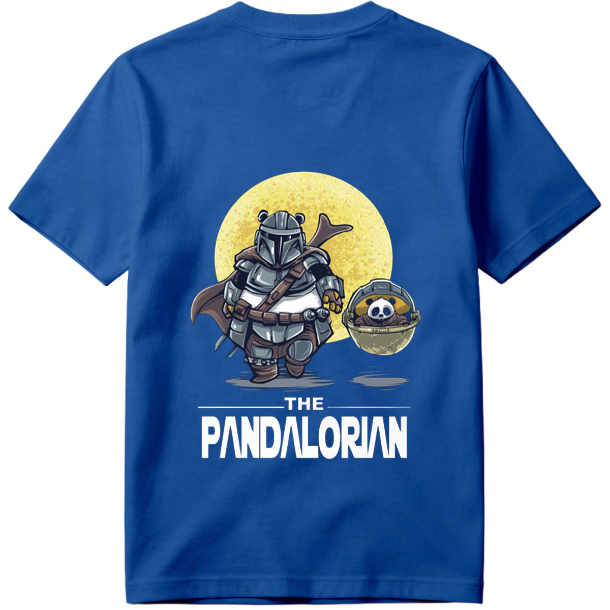 The Mandalorian with Panda Baby - Tee