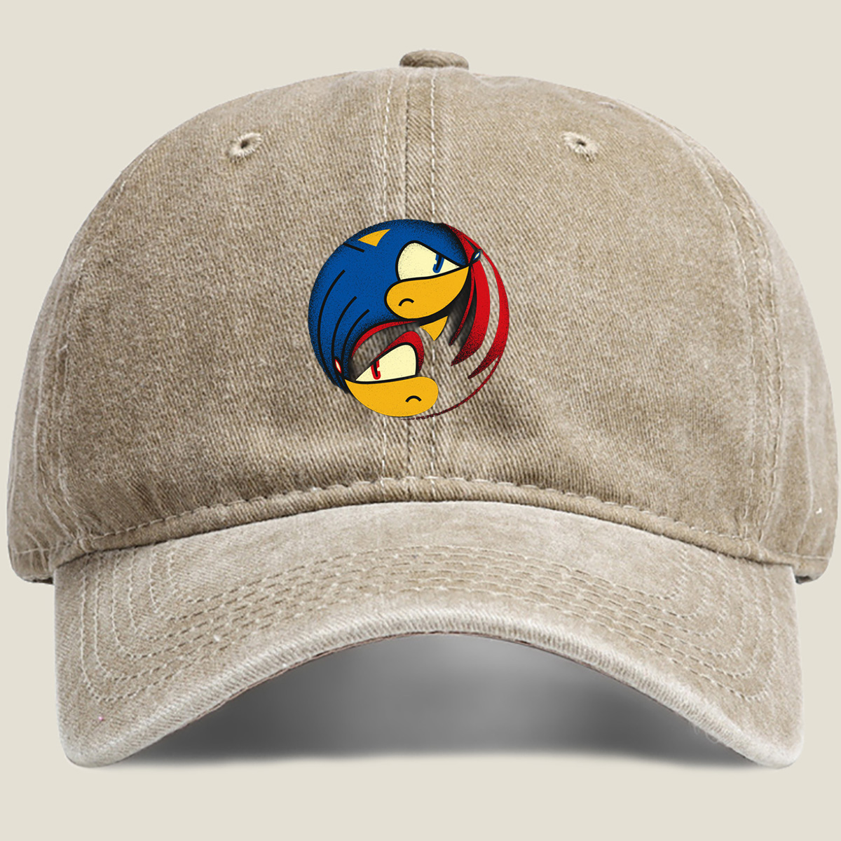 Sonic the Hedgehog: Dual Faces - Washed Denim - Baseball Cap