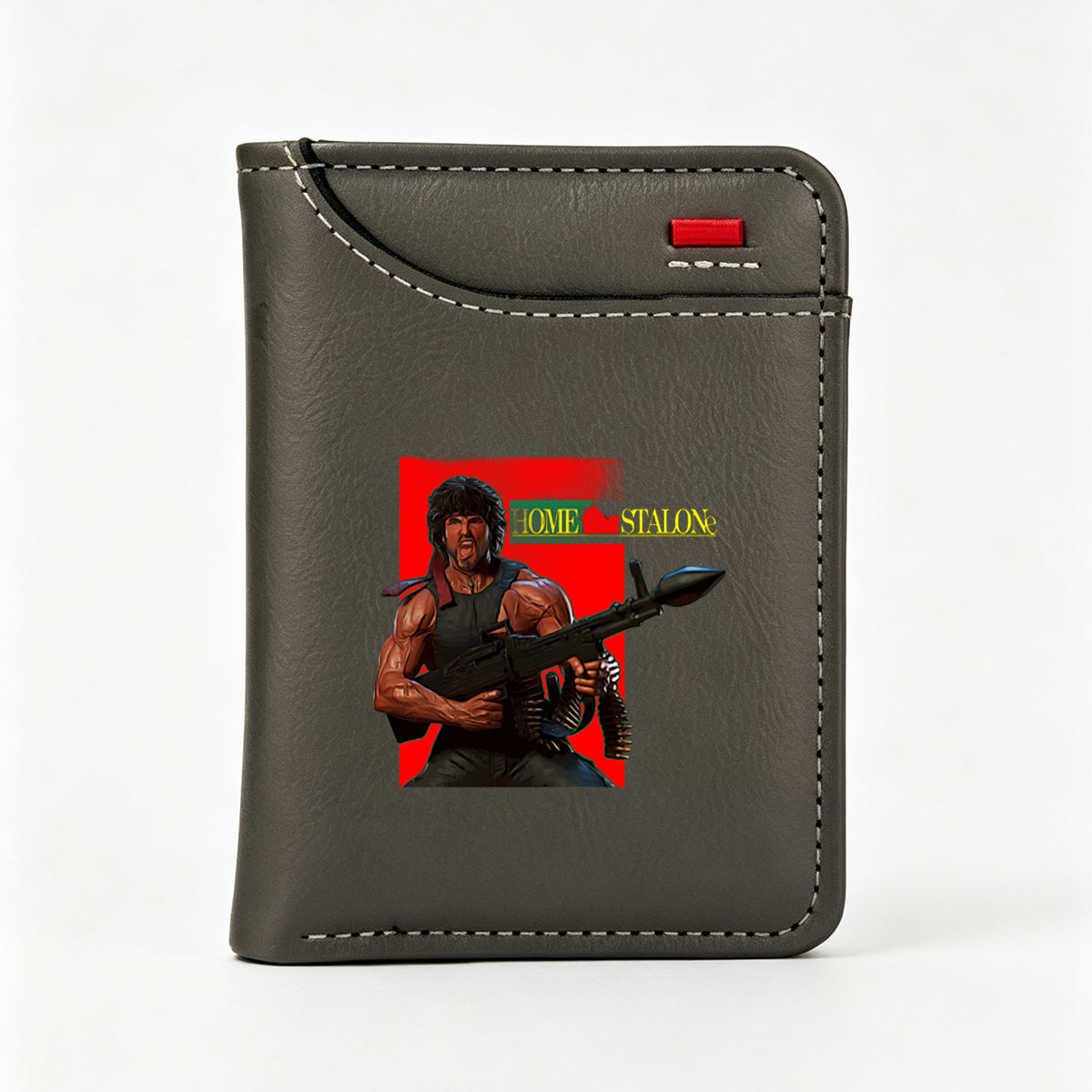 Rambo: John Rambo, Sylvester Stallone, Action Hero, Military Combat, Iconic Character - Vertical Style Wallet