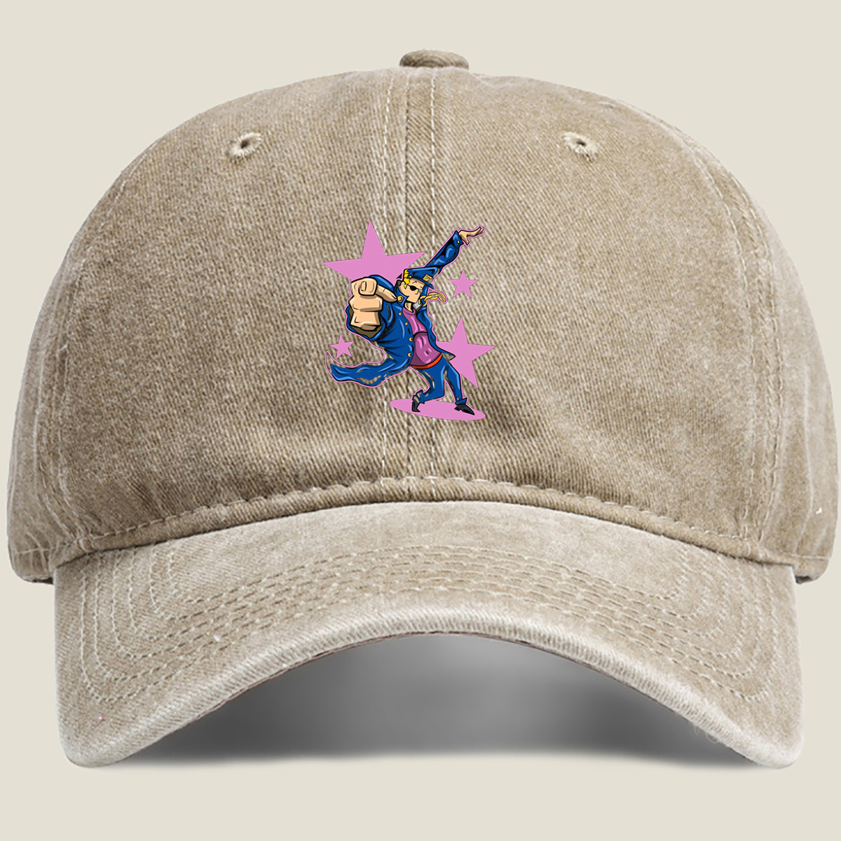 Gangster Mickey in Blue Coat and Hat, Dancing with Stars Background - Hat