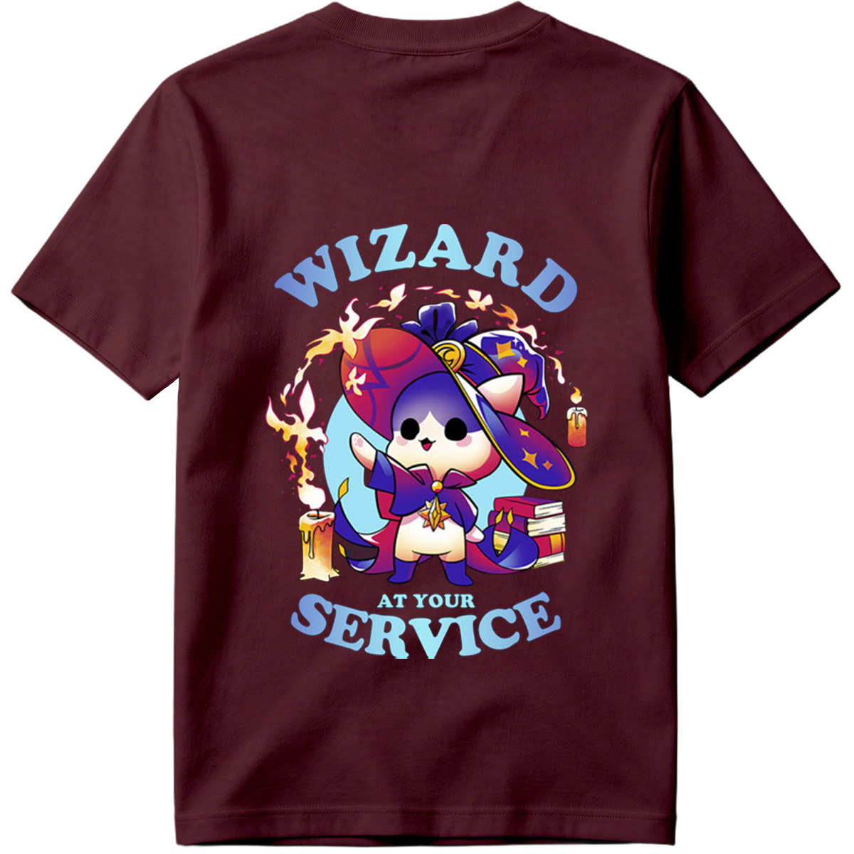 Wizard Cat at Your Service - Tee