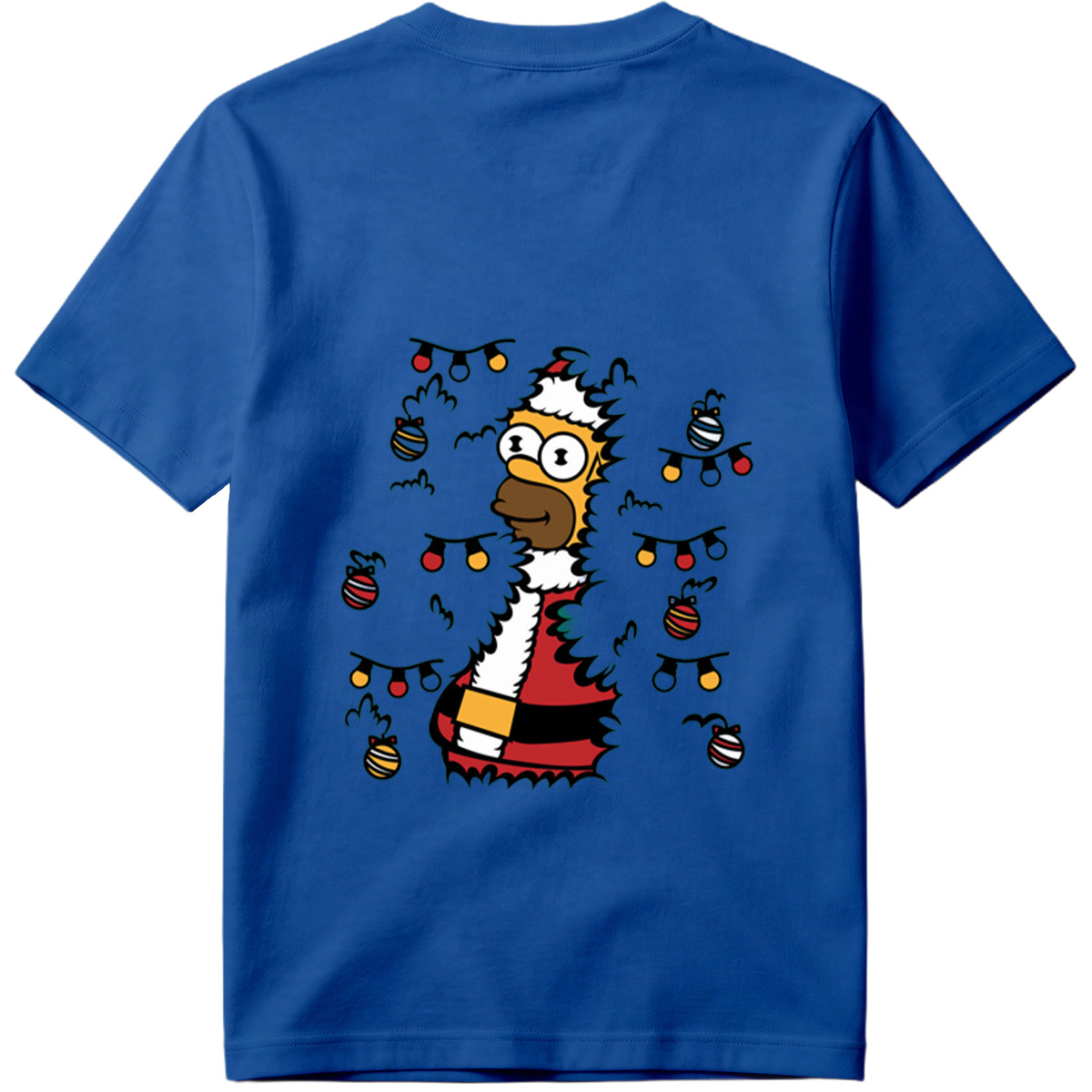 Simpsons Homer Christmas Tree - Tee