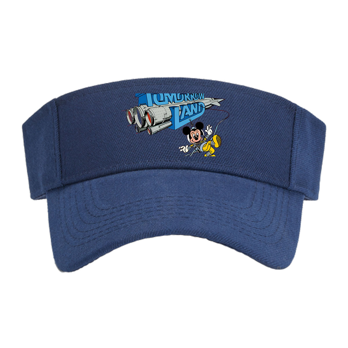 Mickey Mouse in Tomorrowland with Rocket Ship -  Visor cap