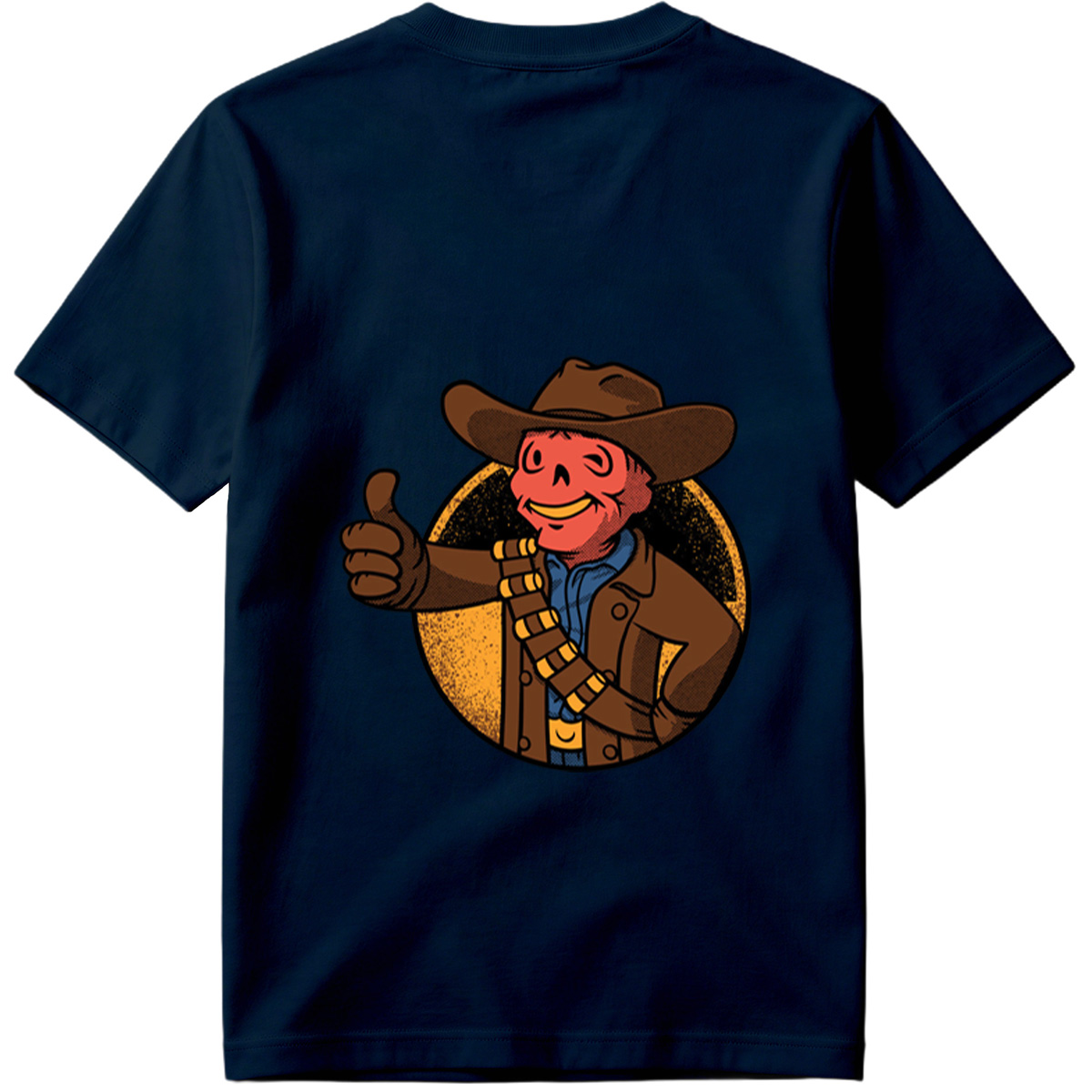 Cowboy Skeleton Thumbs Up - Tee