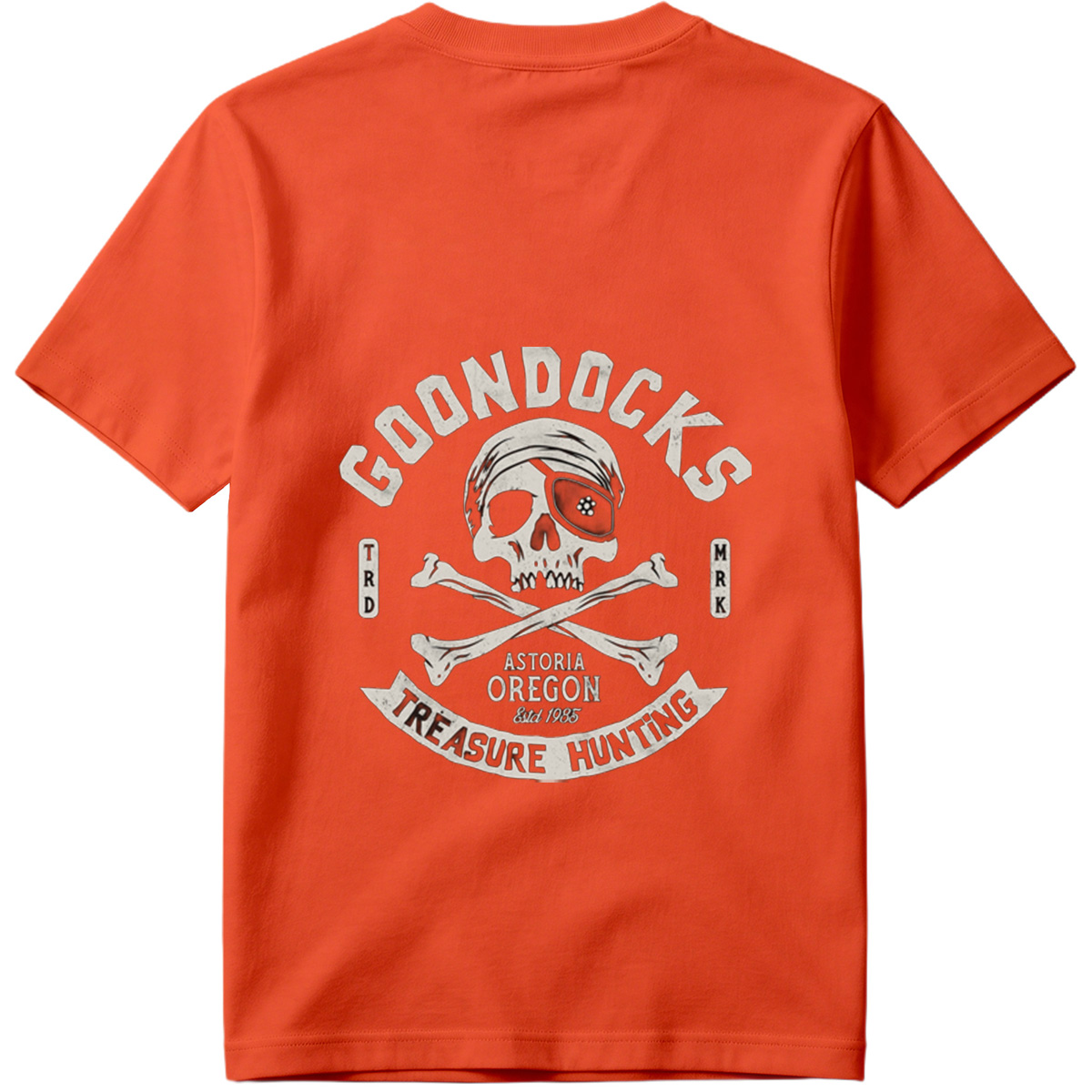 Goondocks Treasure Hunting Skull Logo - Tee