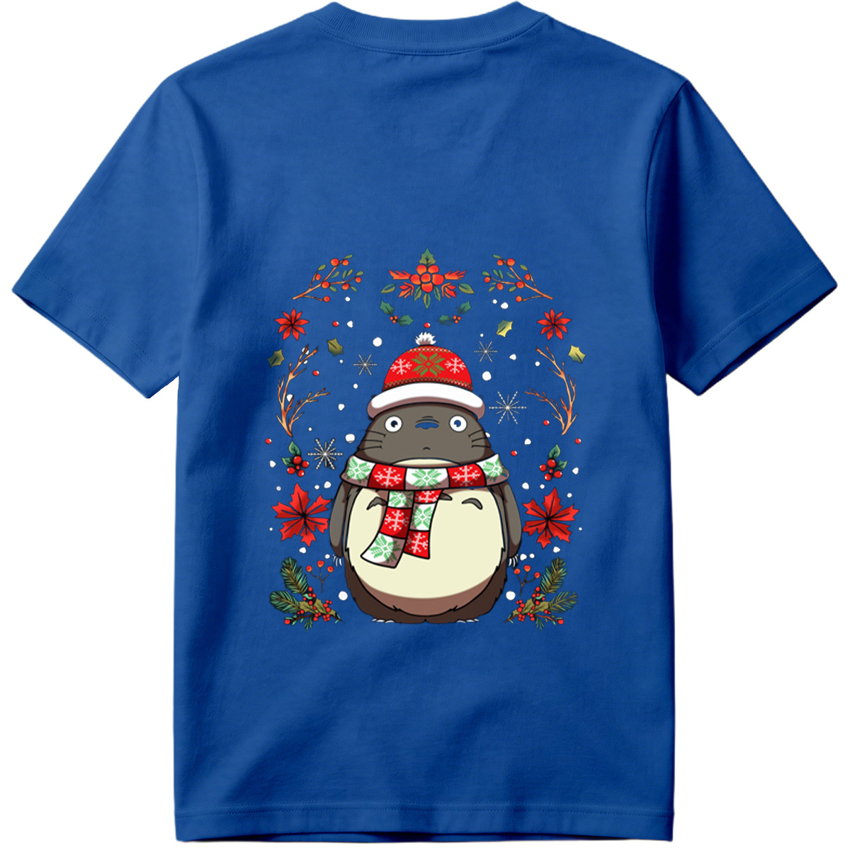Totoro Christmas Holiday Design - Tee