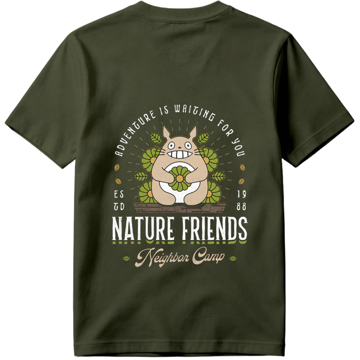 Totoro Nature Friends Neighbor Camp - Tee