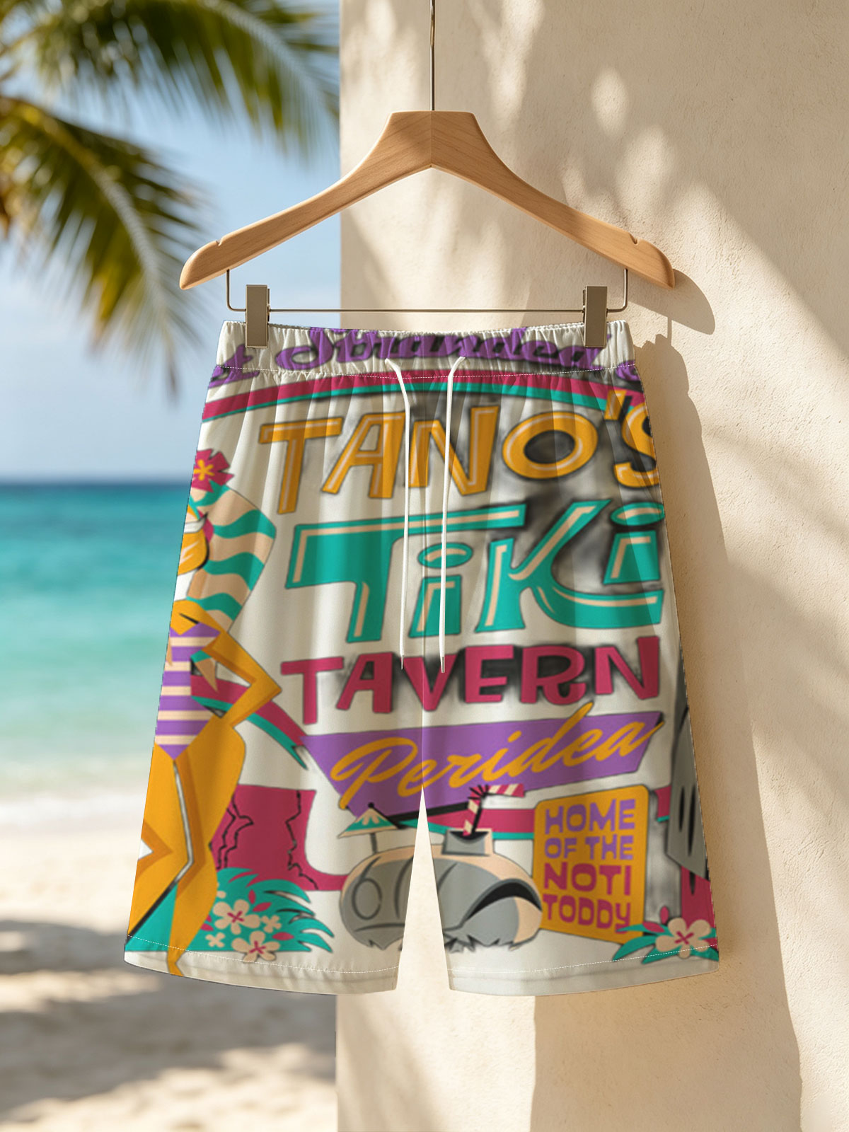 Tano's Tiki Tavern: Get Stranded at Peridea, Home of the Noti Toddy -  Beach shorts