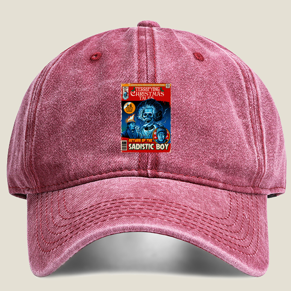 Terrifying Christmas Tales: Return of the Sadistic Boy - Washed Denim - Baseball Cap
