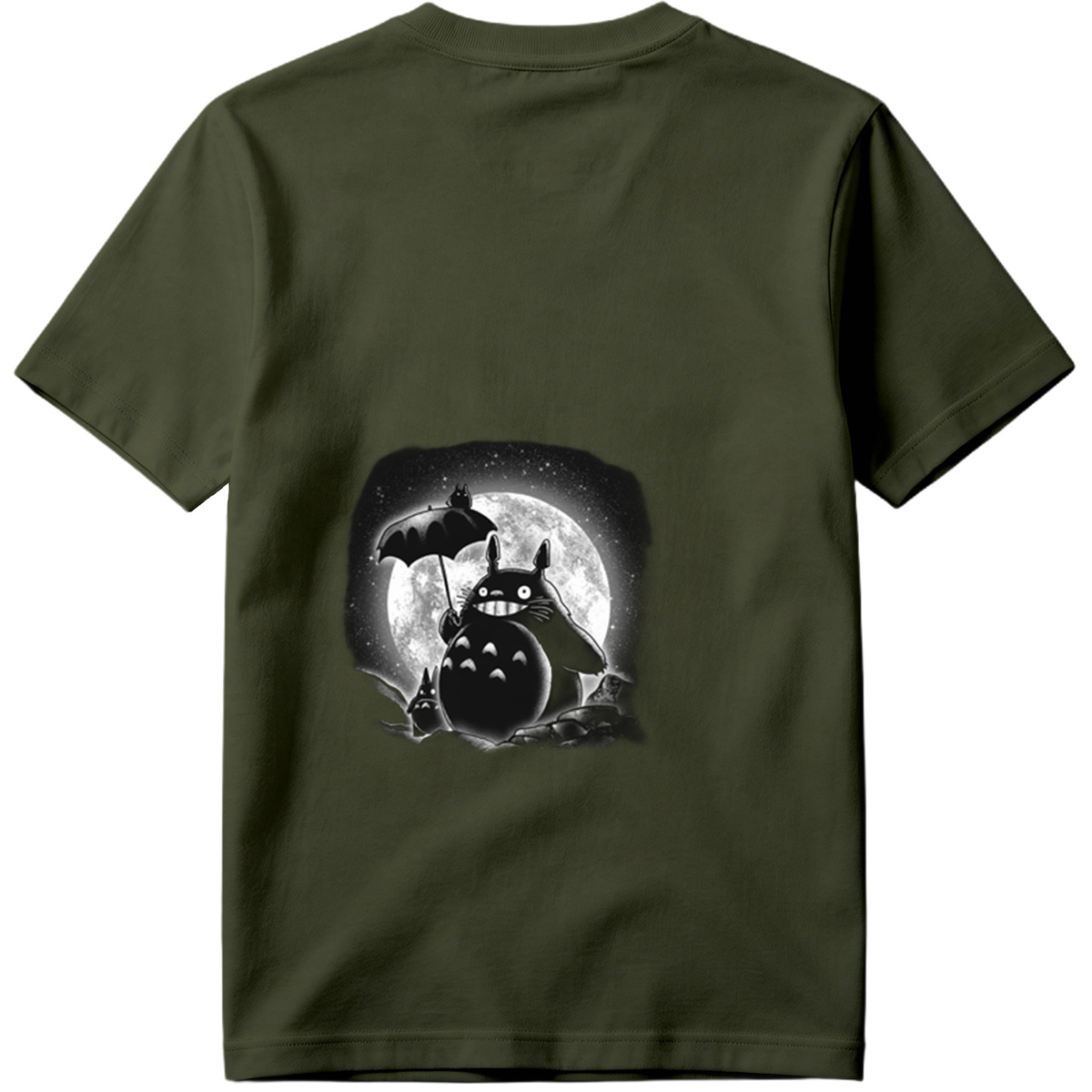 Totoro Under the Moonlight - Tee