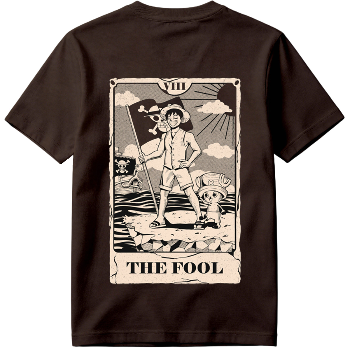 One Piece: Luffy and Chopper - The Fool - Tee