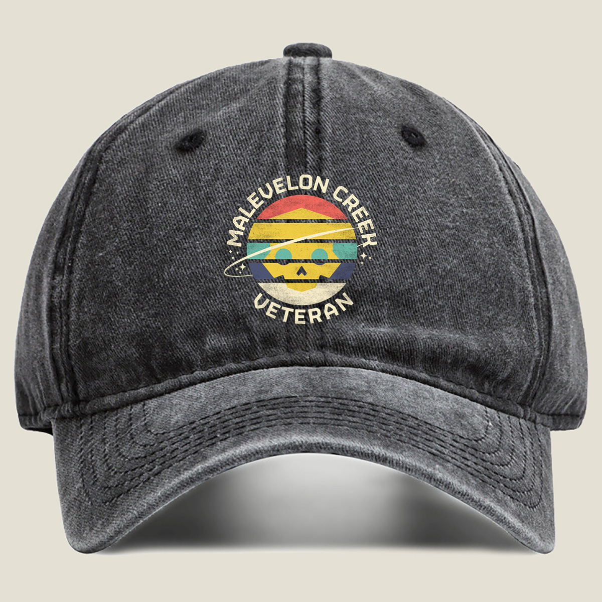 Malevelon Creek Veteran - Washed Denim - Baseball Cap