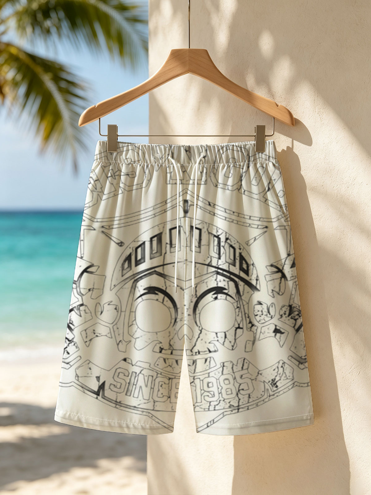 Ghosts 'N Goblins: Skull Emblem Since 1985 -  Beach shorts