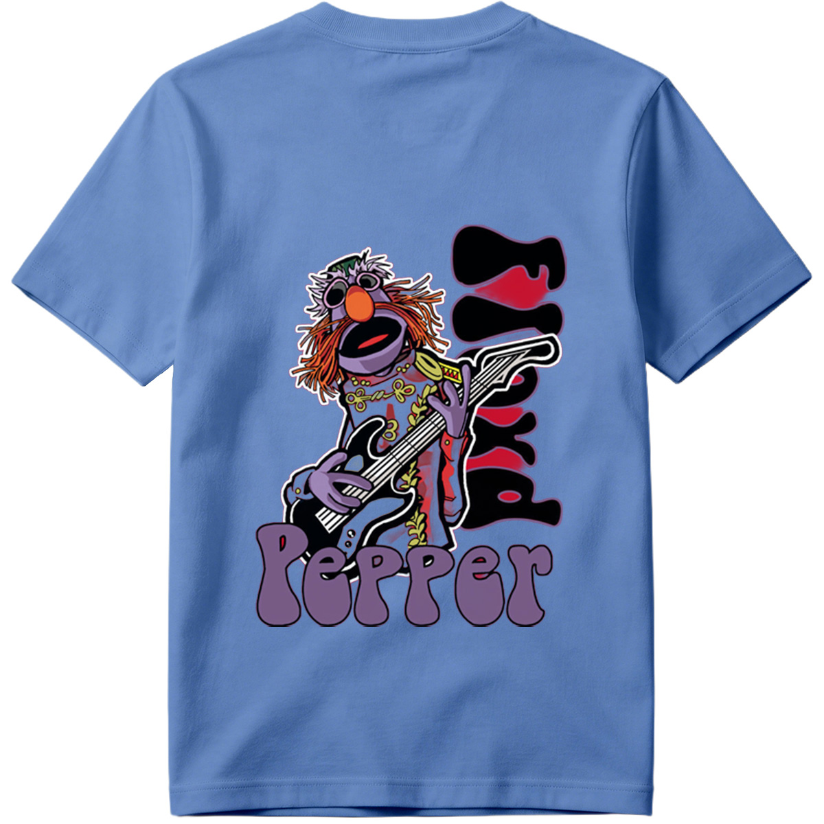 Animal from The Muppets Playing Guitar with 