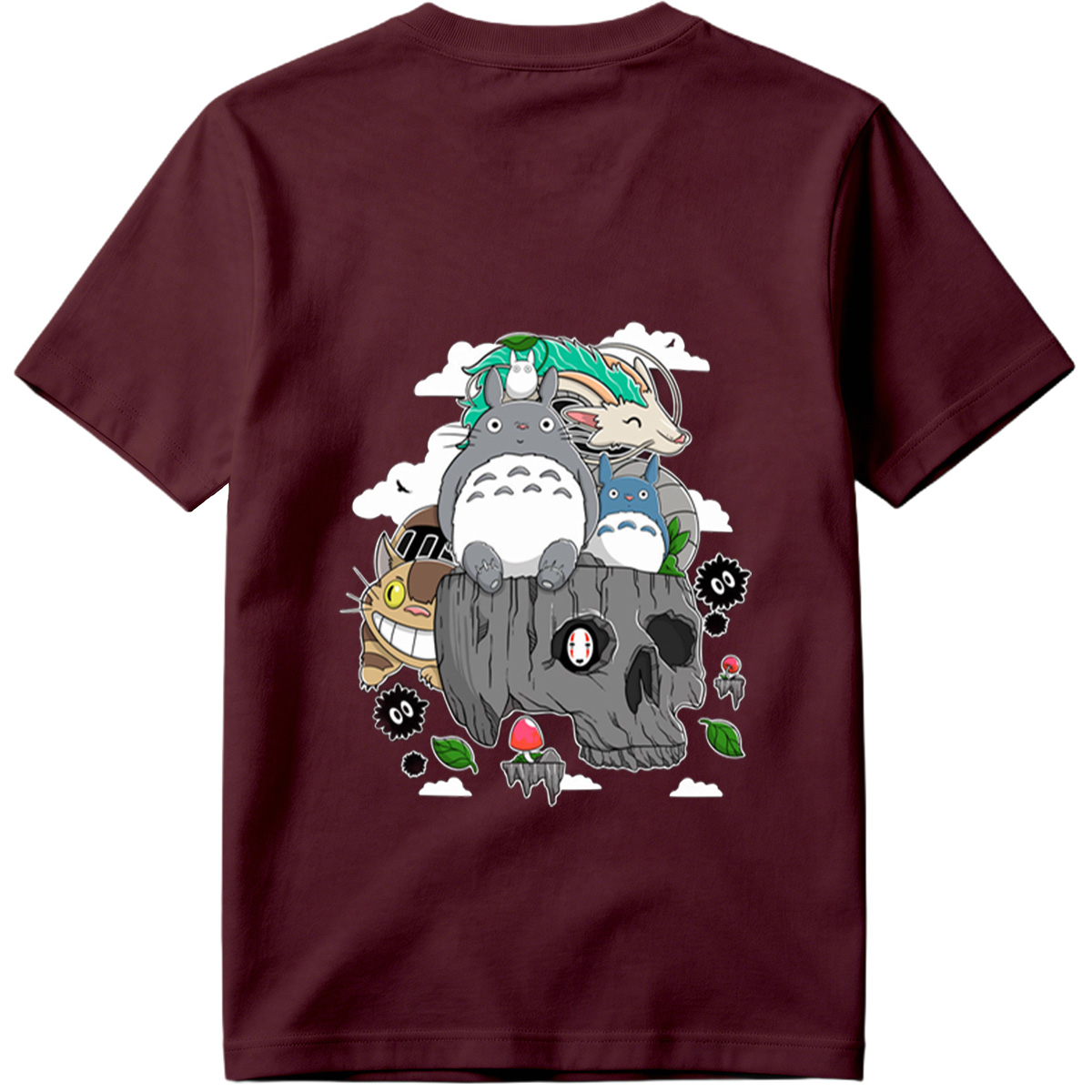 Studio Ghibli Characters Collage - Tee