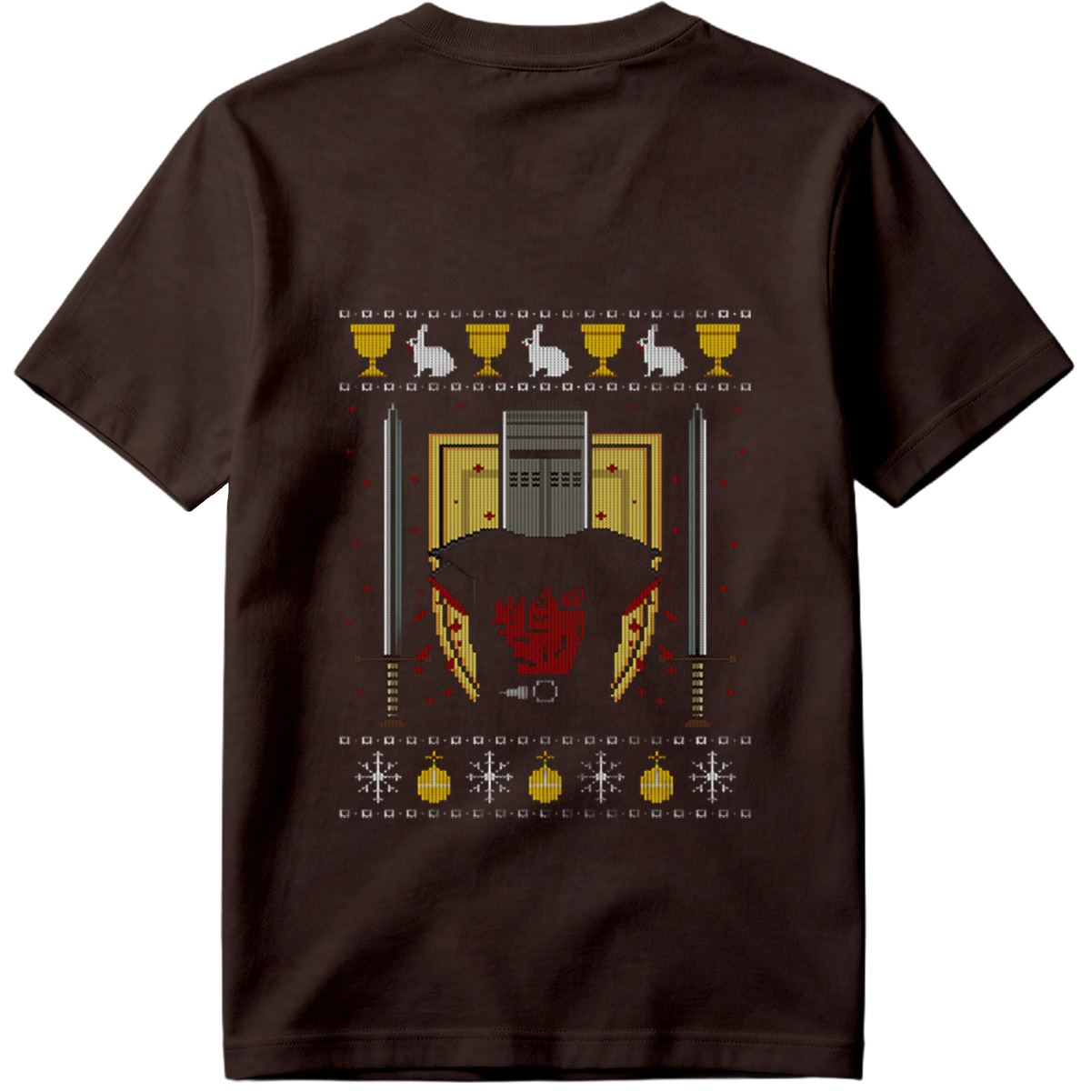 Game of Thrones: Iron Throne and White Walkers Holiday Design - Tee