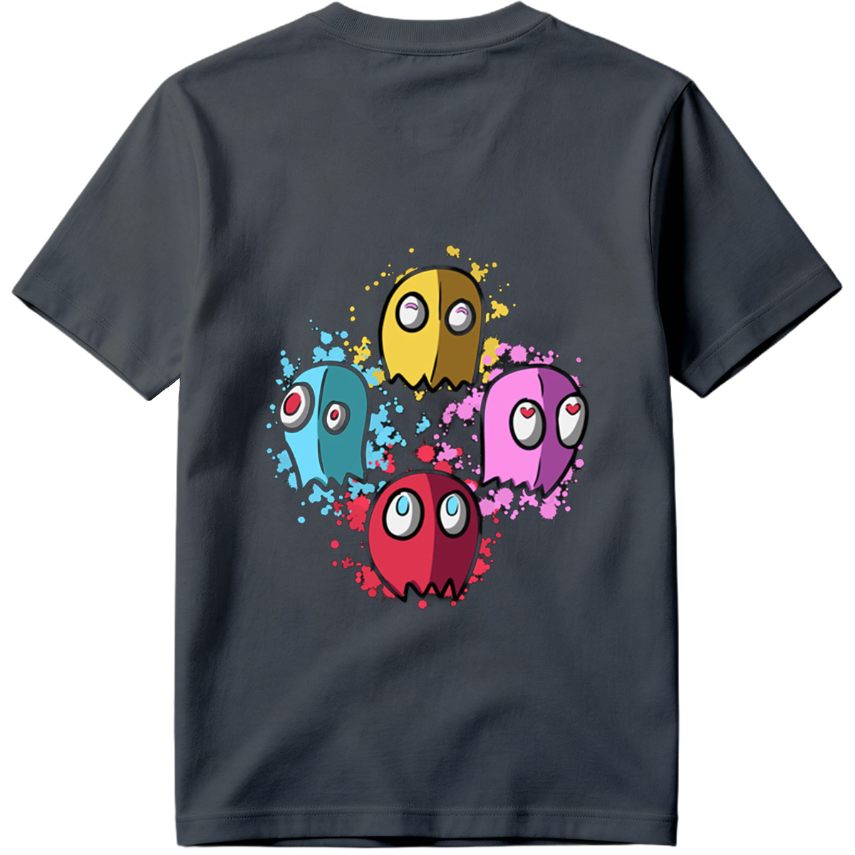 Pac-Man Ghosts: Blinky, Pinky, Inky, and Clyde - Tee