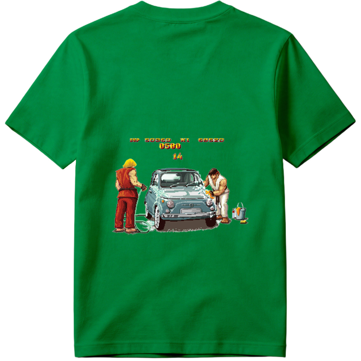 Street Fighter: Ryu and Ken Wash Car - Tee