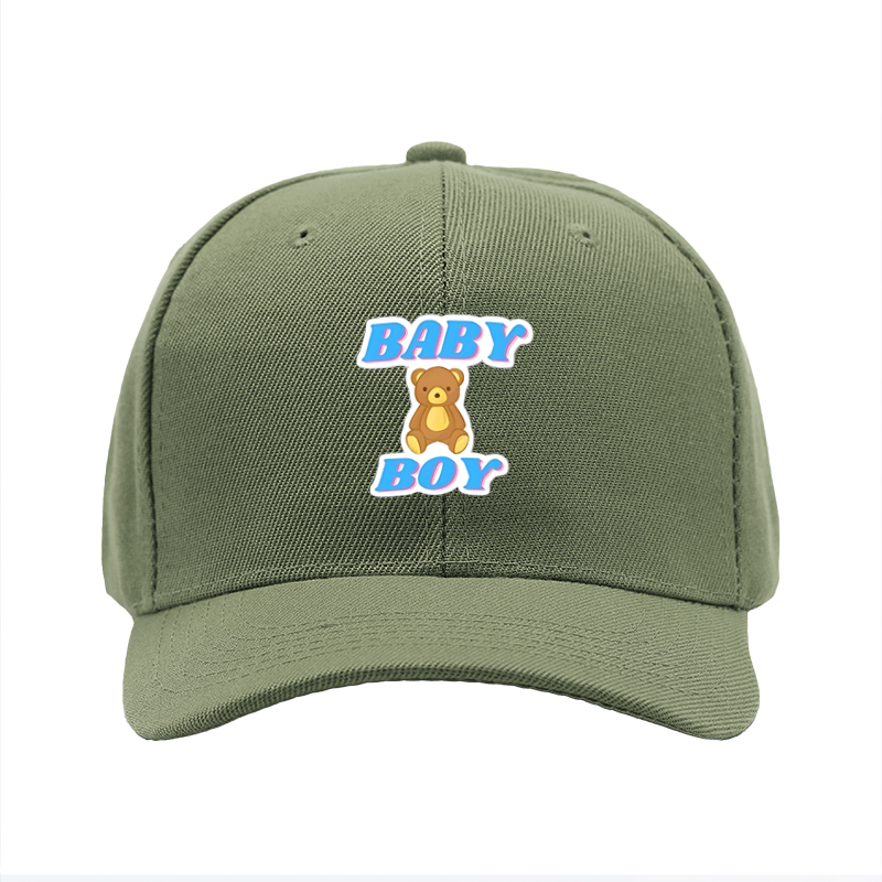 1pc New Baseball Cap Baby Boy Teddy Bear Print Unisex Adjustable Hat for Outdoor Activities Adults and Teens