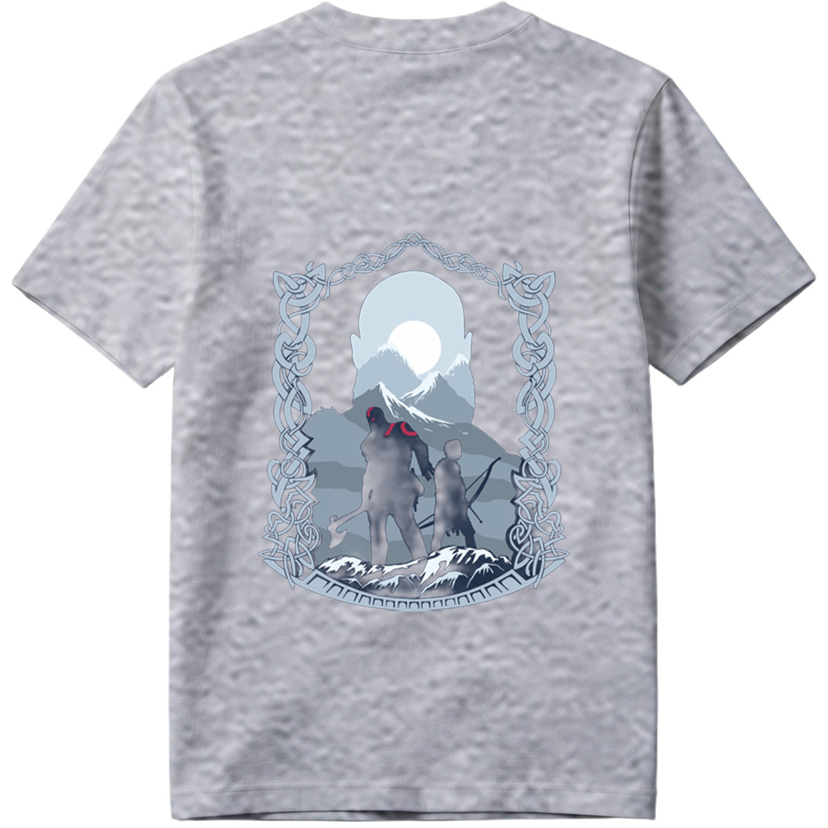 Viking Warriors Under the Moonlight - Tee