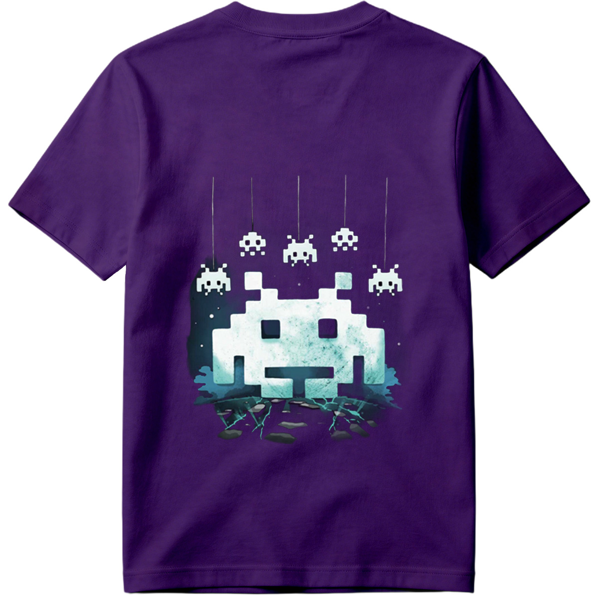 Space Invaders: Classic Aliens in Pixel Art - Tee