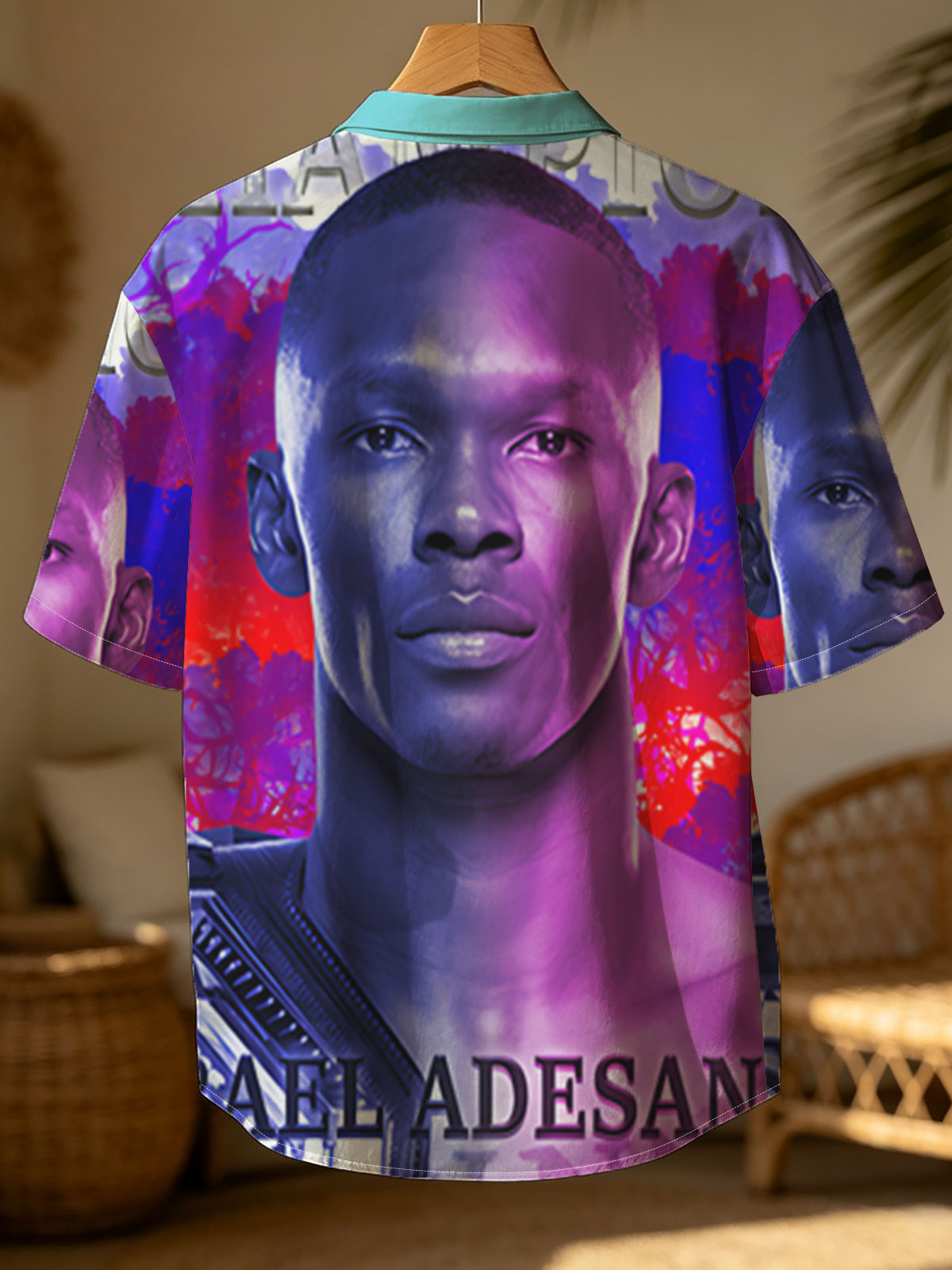 Israel Adesanya Champion UFC Fighter Portrait -  Shirt