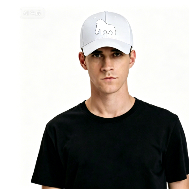 Unisex Classic Baseball Cap with Lion Silhouette Print - Perfect for Outdoor Activities, Casual Wear, and Everyday Use - Ideal for Adults Who Love Animal Designs and Stylish Headwear