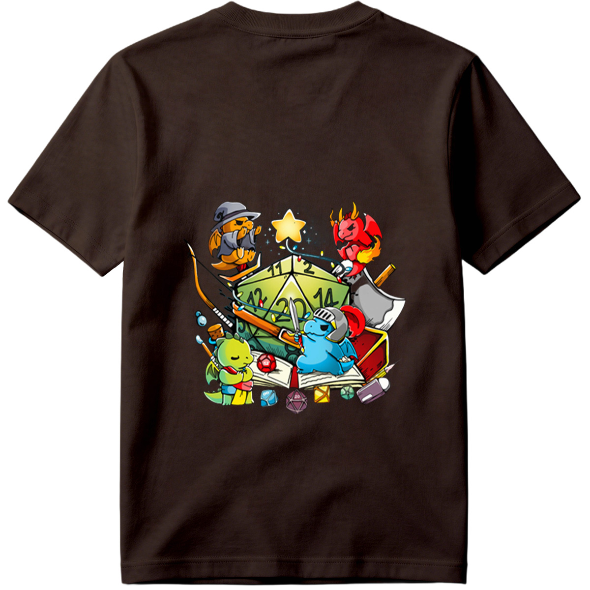 D&D: Dragon, Duck, and D20 Adventure - Tee