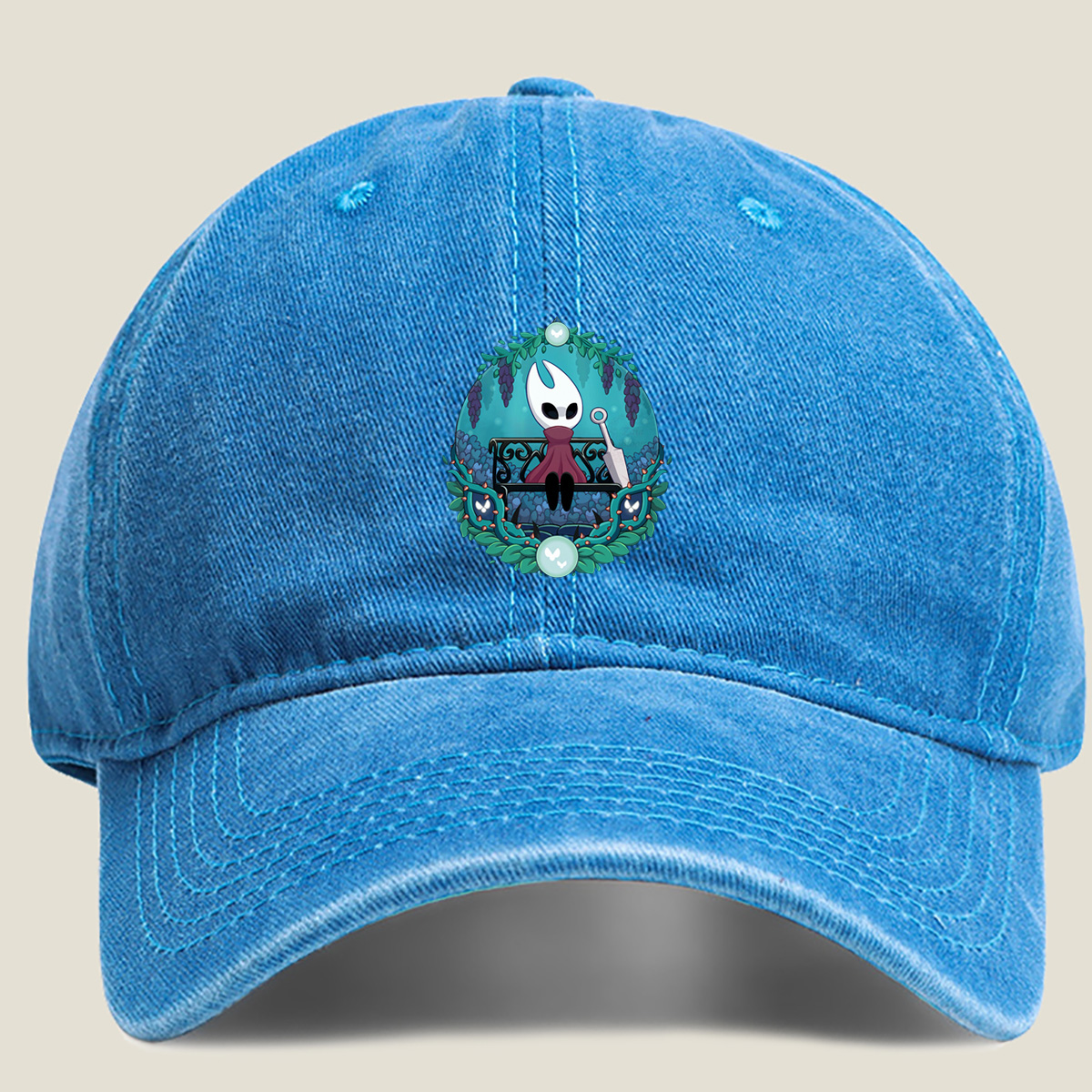 Hollow Knight: The Gardener's Rest - Washed Denim - Baseball Cap