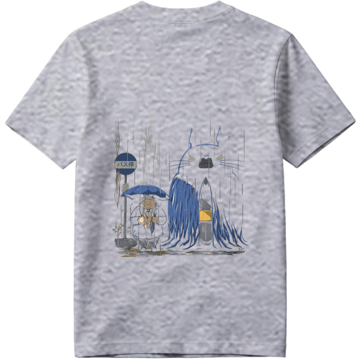 Batman and Alfred at the Bus Stop - Tee