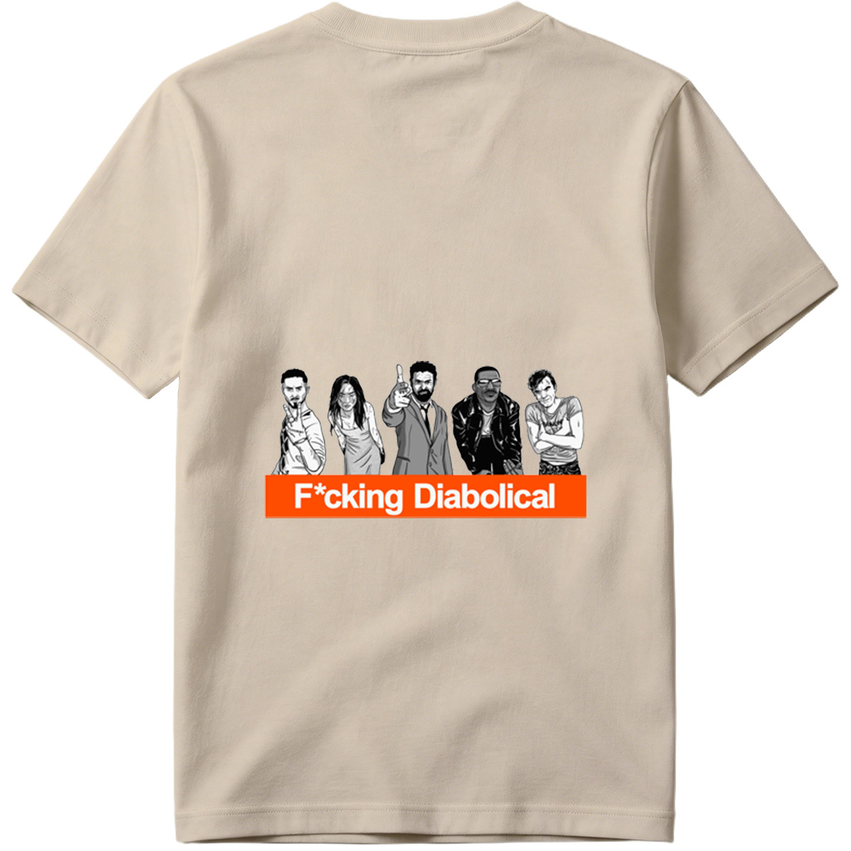 F*cking Diabolical: The Cast of the Dark Comedy Series - Tee
