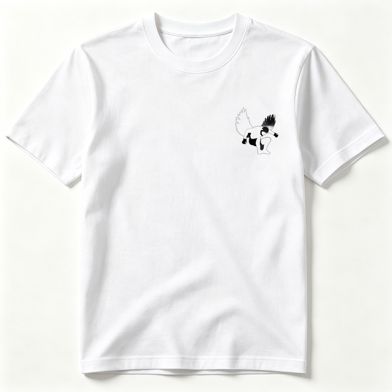 Angel Warrior in Dynamic Pose - Tee