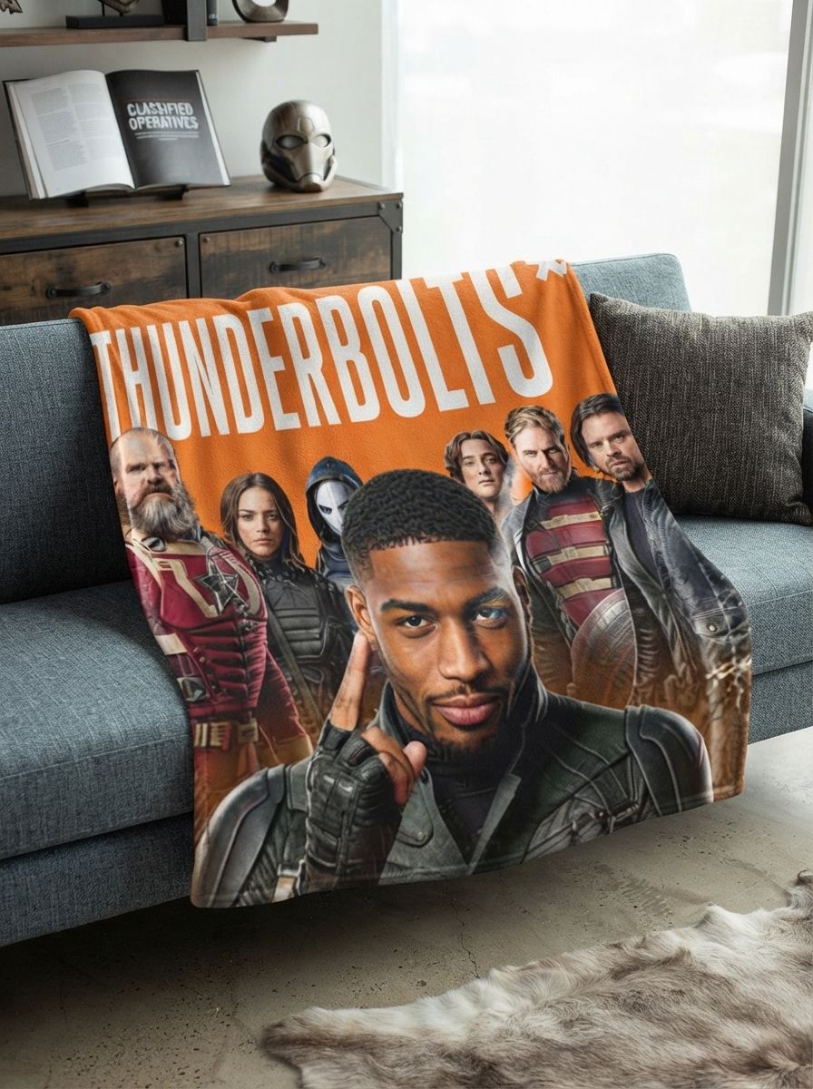 Custom Photo Face Blanket Personalized Flannel Throw Soft Cozy Fleece Bed Couch Wrap Ideal Gift
