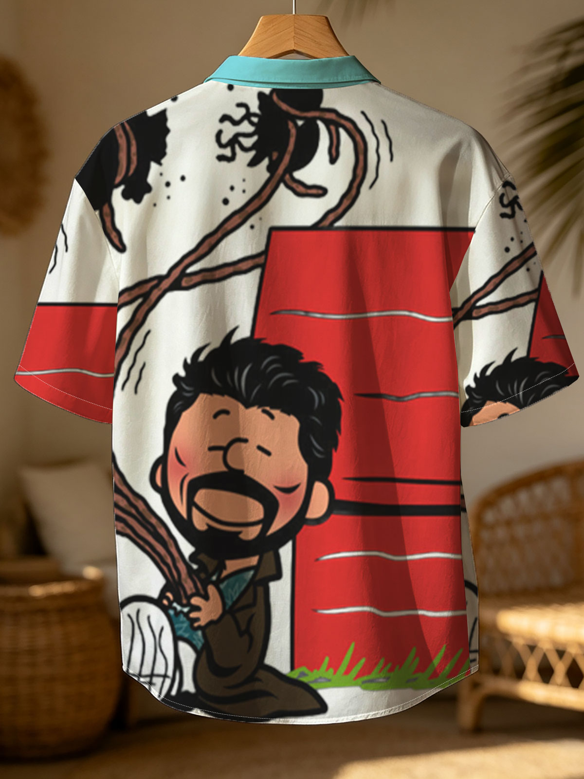 Man with Tentacles and Red Box -  Shirt
