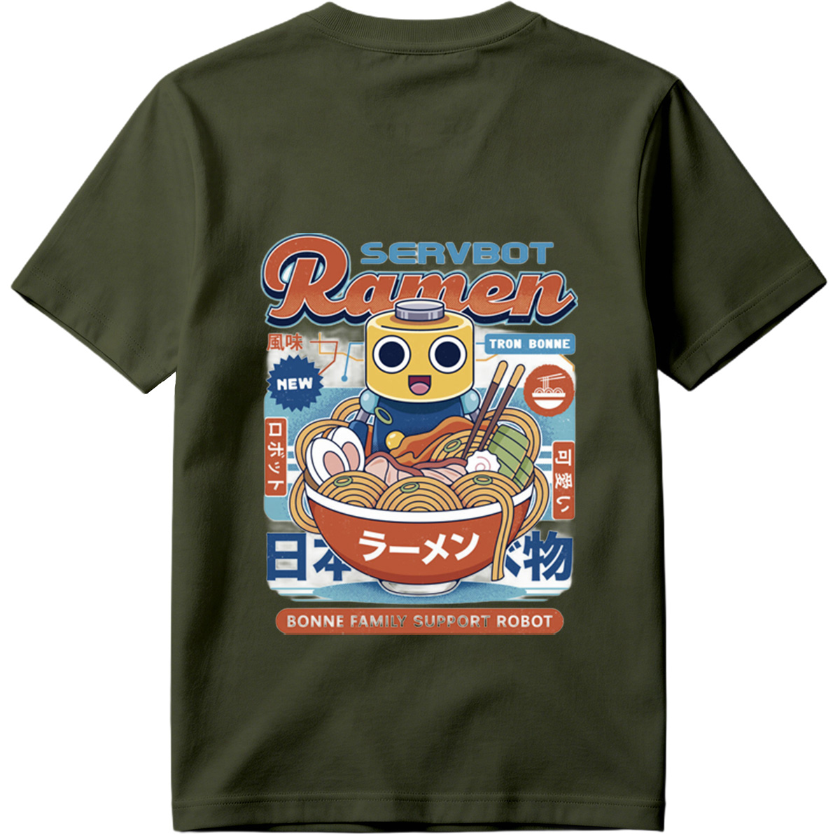 Servbot Ramen: Tron Bonne and the Bonne Family Support Robot - Tee