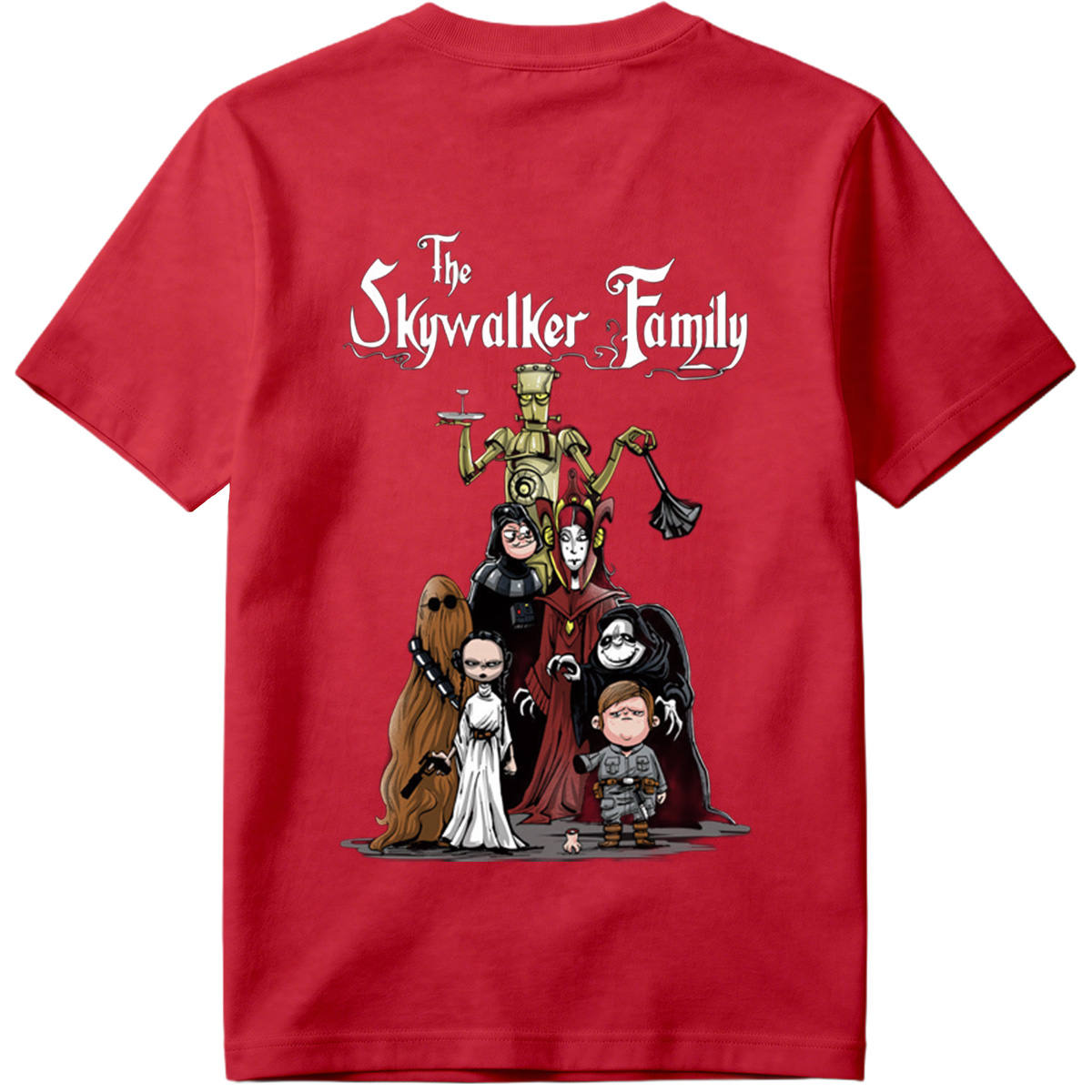 The Skywalker Family: A Star Wars Character Parody - Tee