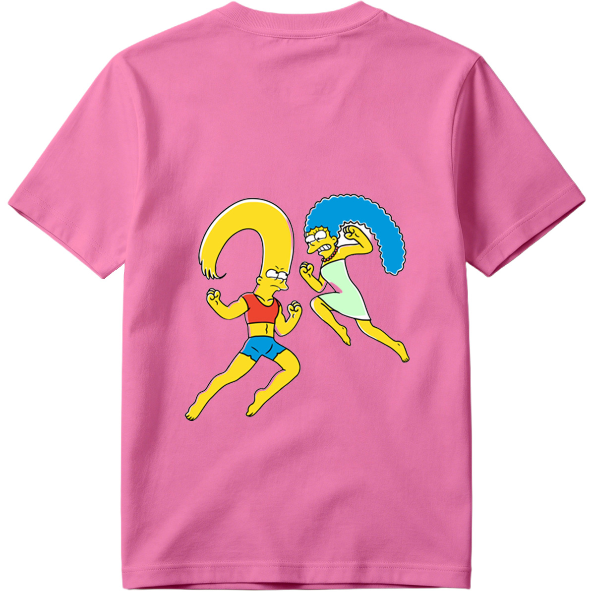 The Simpsons: Marge and Homer Running - Tee